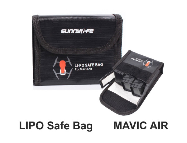 LIPO-SAFE bag bezpieczny futerał na 3 akumulatory DJI Mavic AIR