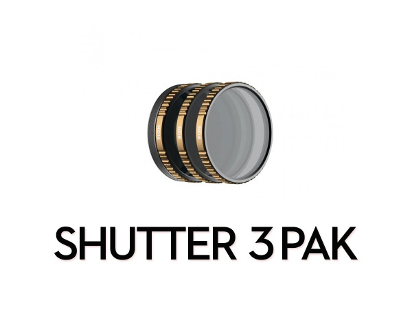 Zestaw 3 filtrów POLARPRO do DJI OSMO ACTION-ND4P ,ND8,ND16 SHUTTER